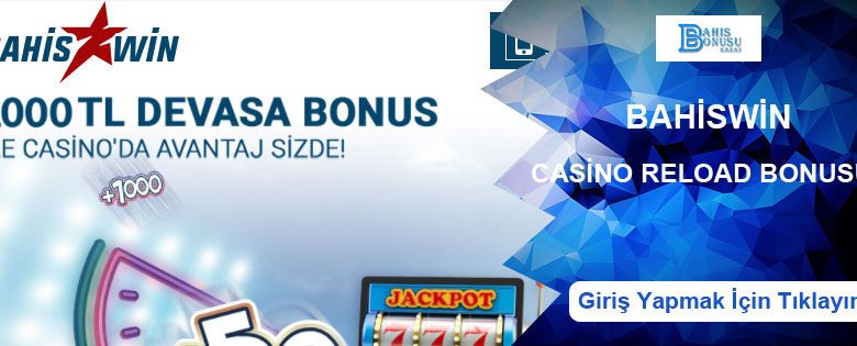 Bahiswin Haftalık Netent Casino Reload Bonusu